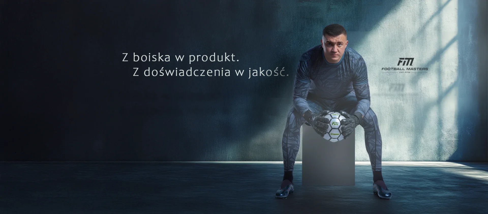 Po drugiej stronie jest bramkarz.